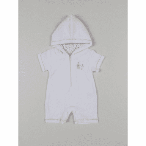 Kissy Kissy Beachcomber Terry Hooded Playsuit S18481T-95 6-9m
