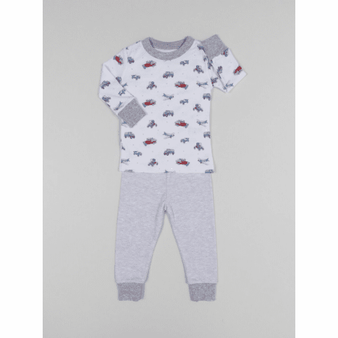 Kissy Kissy Classics Print Pajamas. 12-18m