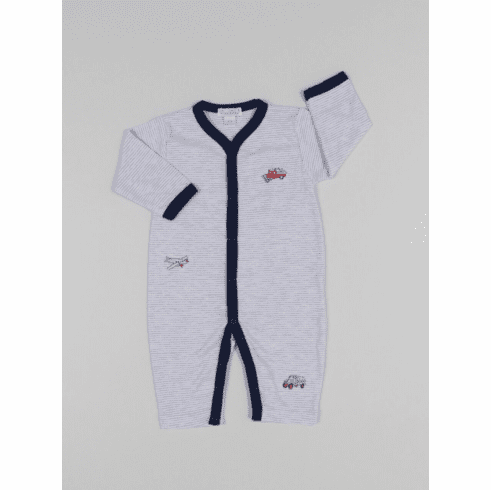 Kissy Kissy Classics Stripe Playsuit. 0-3m