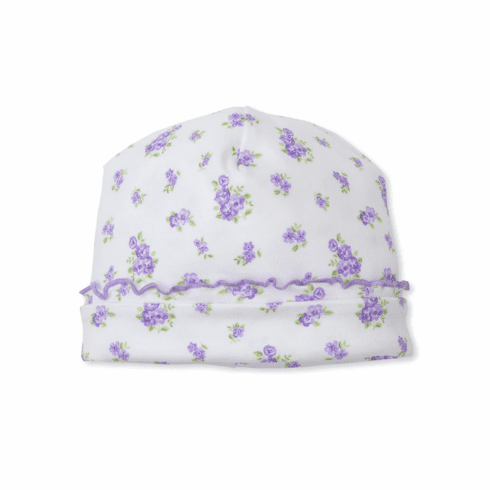 Kissy Kissy Roses and Blooms Print Hat F25RAR06plilac