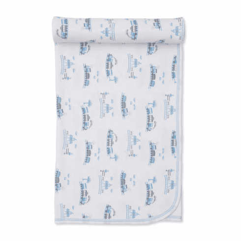 Kissy Kissy Round About Rail Print Blanket F25RAR08p