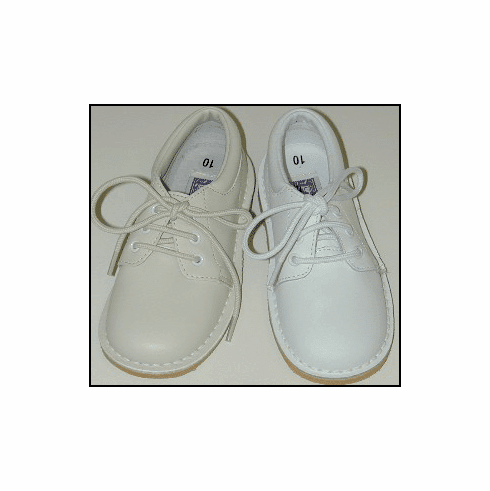 Lamour boys leather lace up shoes
