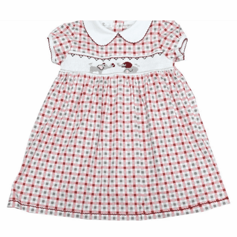 Magnolia Baby Alabama Crimson Tide Smocked Dress. 3m