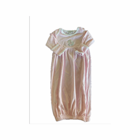 Magnolia Baby Little Lamb Pink Emb. Sack. Newborn