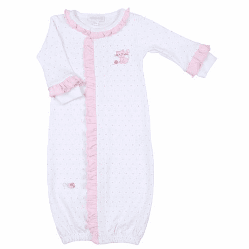 Magnolia Baby Pretty Kitty Convertible Gown Pink
