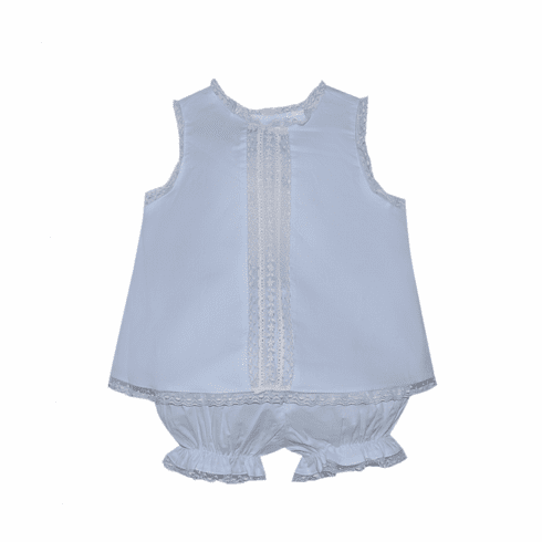 Remember Nguyen Anna Blue Bloomer Set. Infant