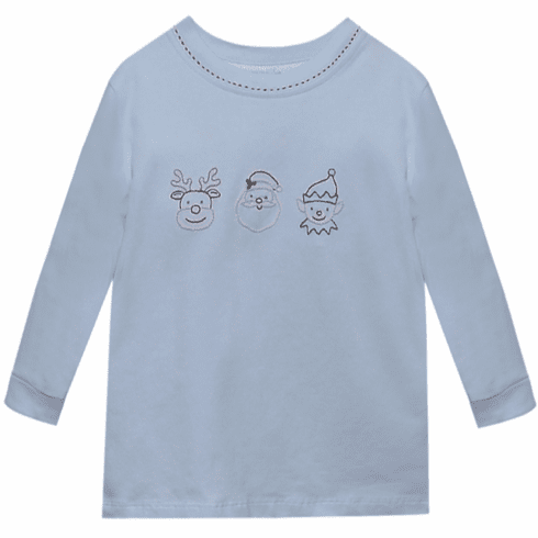 Remember Nguyen Blue Christmas Shirt.  Boy