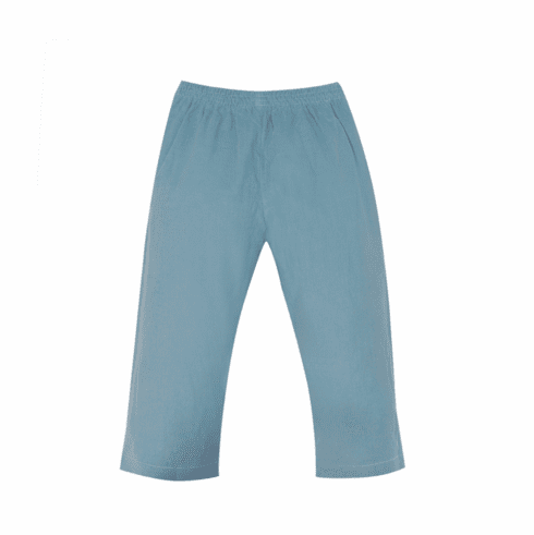 Remember Nguyen Cadet Blue Soft Corduroy Pants. Infant