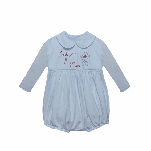 Remember Nguyen Catch Me If You Can Blue Knit Bubble. Toddler Boy