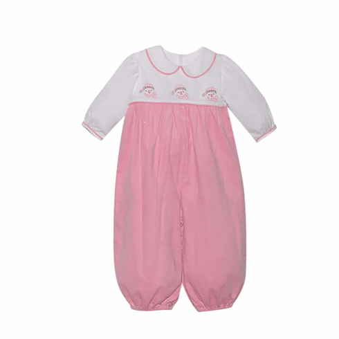 Remember Nguyen Girls Snowman Long Romper.