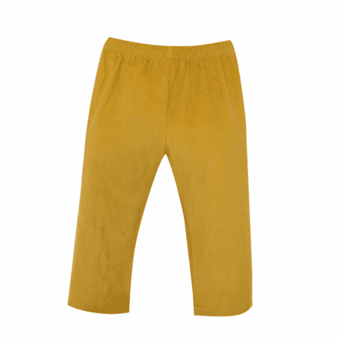 Remember Nguyen Gold Soft Corduroy Pants. Infant