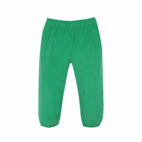 Remember Nguyen Green Corduroy Pants with Elastic. Infant