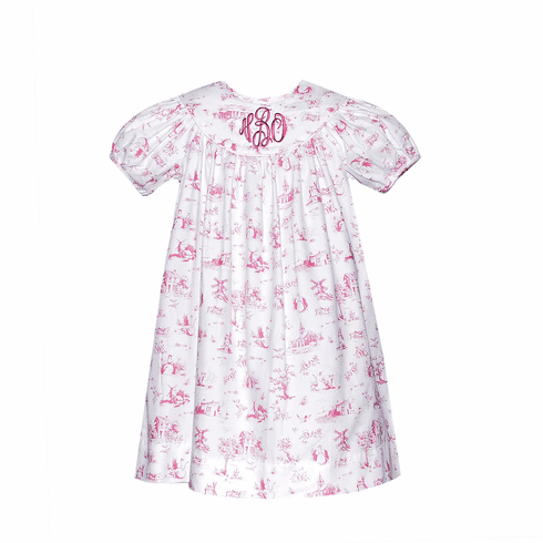 Remember Nguyen Mia Pink Print Float Dress.