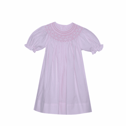 Remember Nguyen Savannah Pink Bishop Dress. Toddler