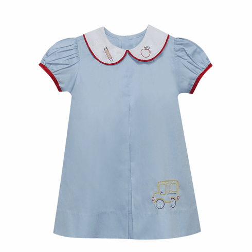 Remember Nguyen Sydney Dress with School Bus. Girl