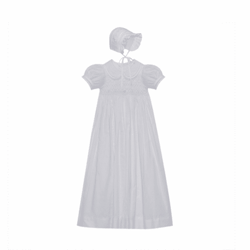 Remember Nguyen Trudy Christening Gown with Bonnet. Infant