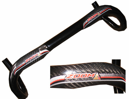 Carbon Fiber Road Bike Handlebar, Aero Carbon Fiber Bike OS Handlebar