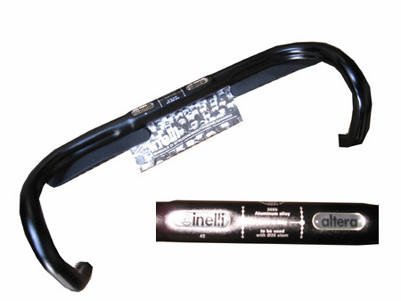 Cinelli Altera Handlebar, Performance Bike Handlebar 42 cm W x 26 mm Dia