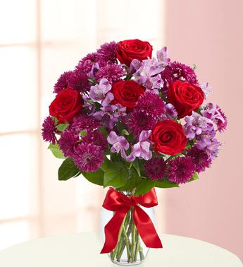 A bountiful bouquet of romantic 