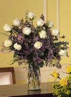A Dozen white rose