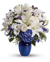 Beautiful in Blue Flowers