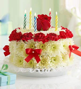 Birthday Flower Cake