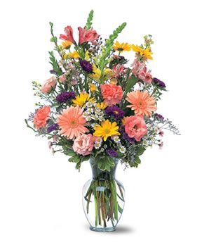 Birthday Pastels Flowers