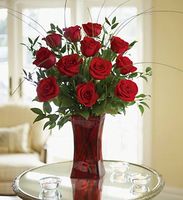 Blooming Love-12 Premium Red Roses 