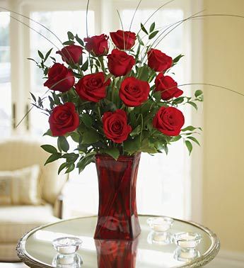 Blooming Love-12 Premium Red Roses 