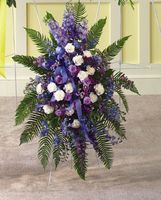 Blue And Purple Standing Spray