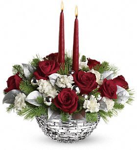 Christmas Centerpiece Flowers