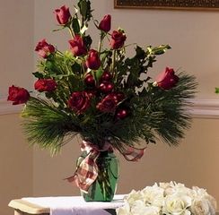 Christmas Rose and Holly