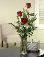 Classic Bud Vase Roses 