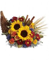 Classic Cornucopia Flowers