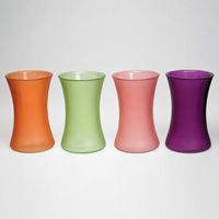 Colored Gathering Vases 