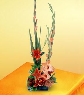 Dramatic Garden Arrangement