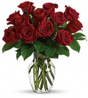 Enduring Passion - 12 Red Roses  