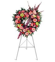 Eternal Rest Heart Wreath