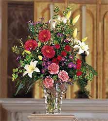 Expressions Vase flower sympathy