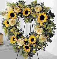  Forever heart Sympathy by Dallas Flower Online, TX