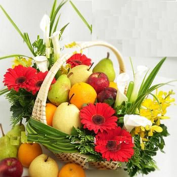 Fruit and flowers