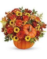 Hauntingly Pretty Pumpkin Bouquet