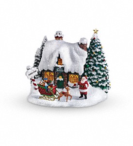 Kinkade Santa's Workshop (10X300-04) 