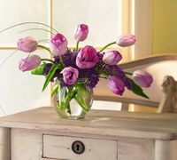 Lavender Tulips Bouquet