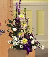 Liatris and spider Mums