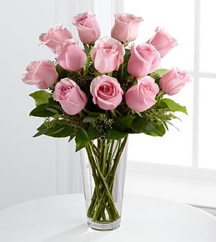 Long Stem Pink Rose 