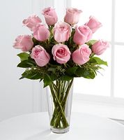 Long Stem Pink Rose 