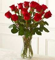 Long Stem Red Roses,