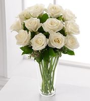 Long stem white rose bouquet Long stem white rose bouquet