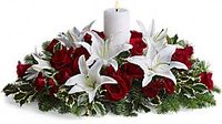 Luminous Lilies Centerpiece